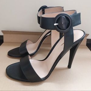 Gianvito Rossi Elyse ankle-wrap heels sandals